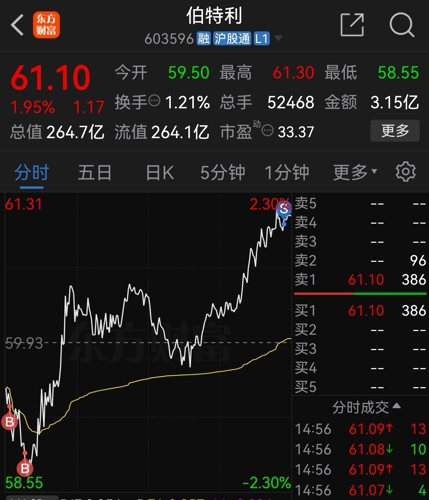 伯特利股票最新动态全面解读