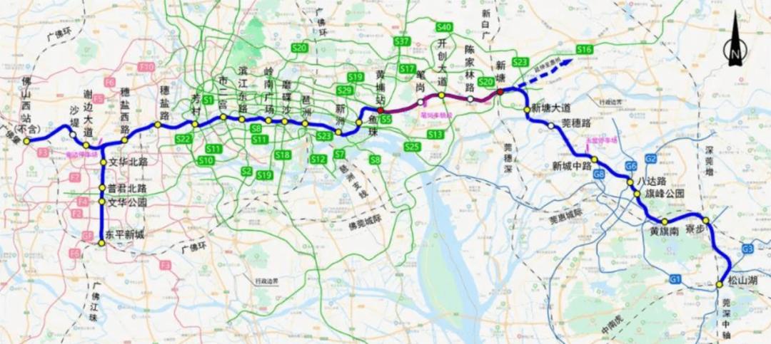 广州地铁26号线最新线路图，城市交通枢纽迈向新篇章