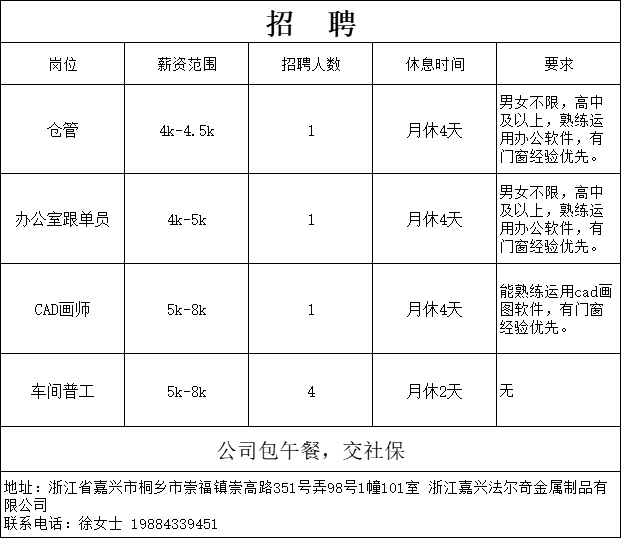 镇海蛟川最新招聘信息汇总