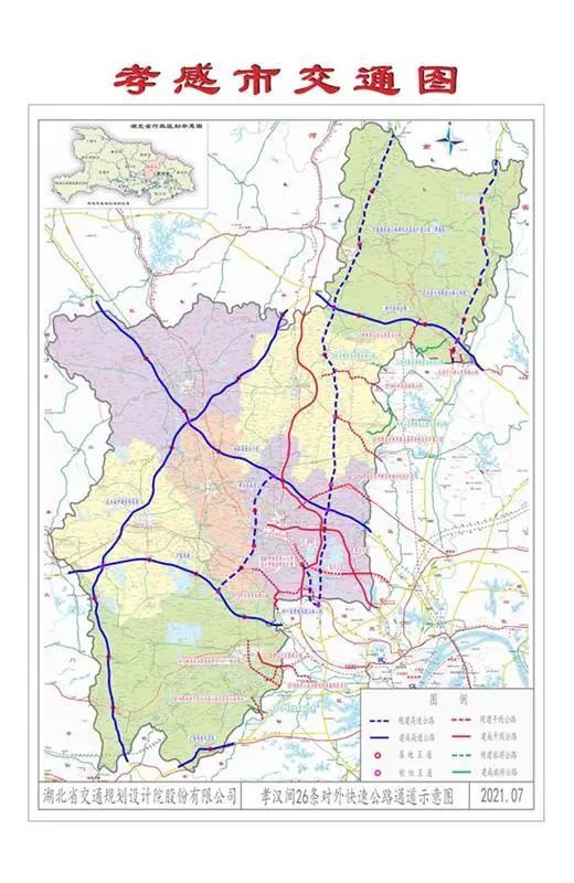 孝仙高速最新线路图，孝感至仙桃交通纽带揭秘