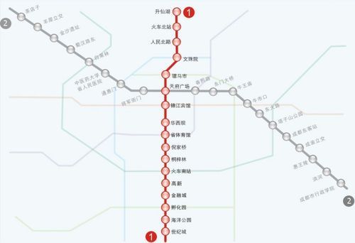 成都地铁19号线最新线路图，城市发展的未来展望