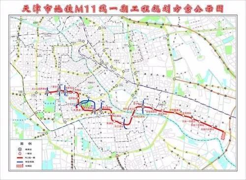 天津地铁7号线最新线路图详解